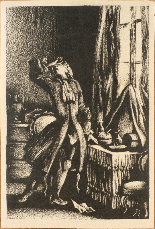 Ілюстрація до роману абата Прево «Манон Леско»