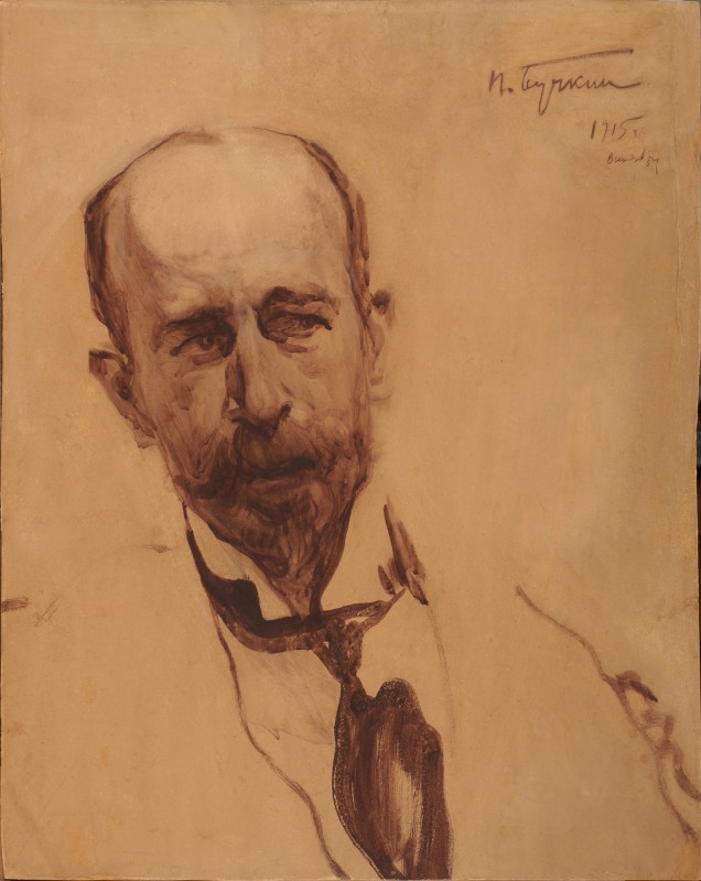 Портрет художника В. Кузнецова