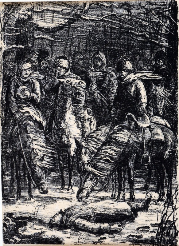 У завірюху. З циклу «Повстання»