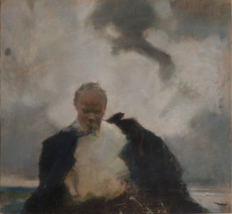 Етюд до картини «Думи мої, думи»