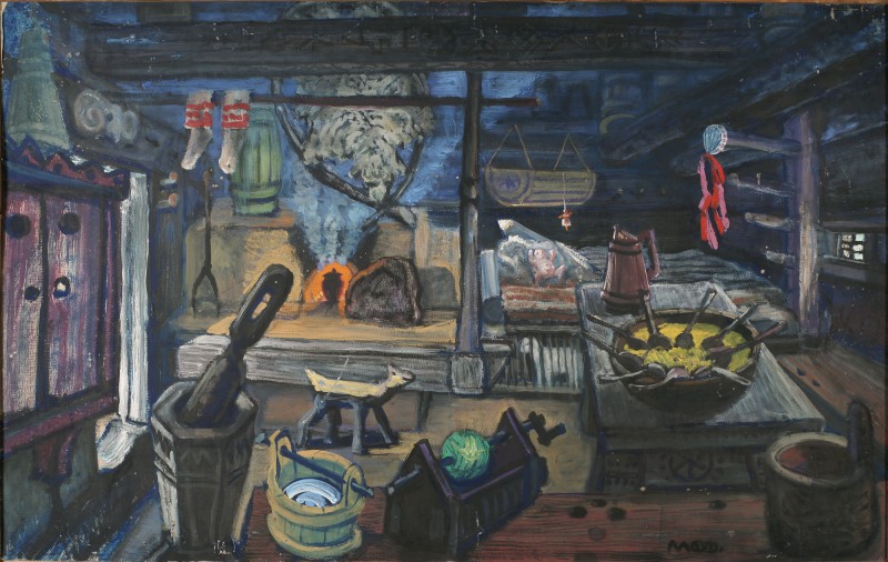 Стара курна хата