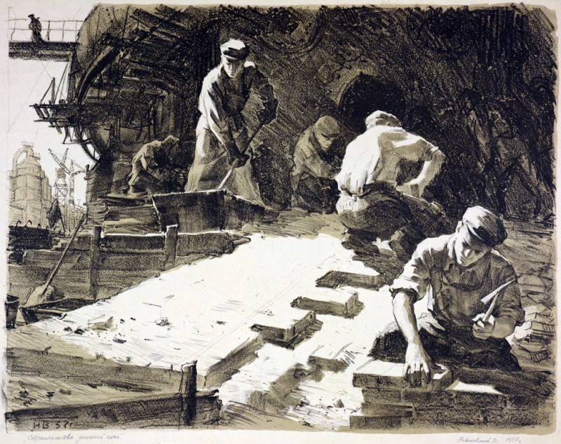 Будівництво доменної печі