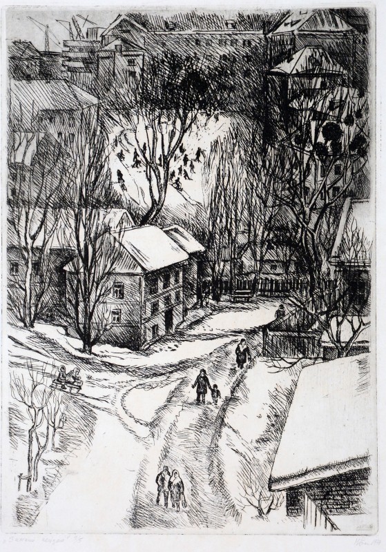 Зимовий пейзаж