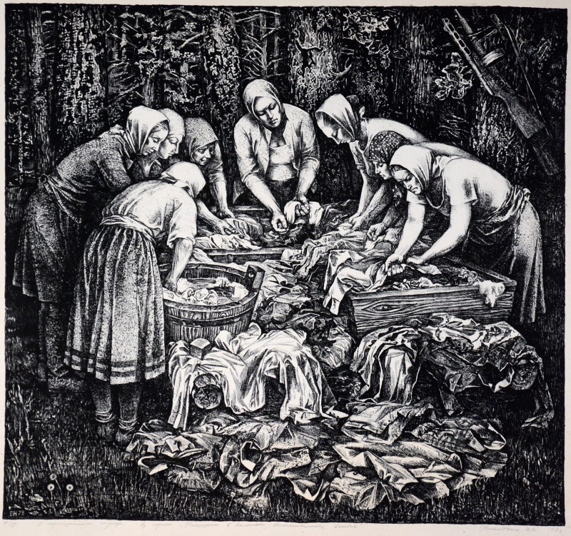 В партизанському загоні