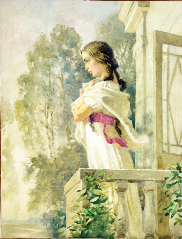 Ілюстрація до роману О. Пушкіна «Євгеній Онегін»