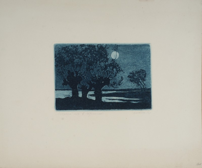 Місячна ніч в Трипіллі