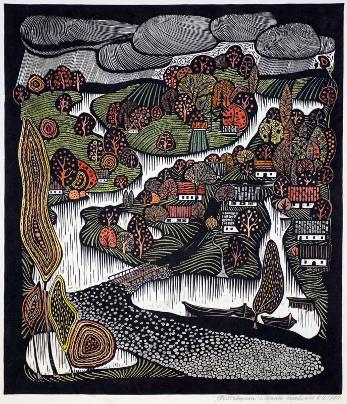 Полтавщина. Село Котельва