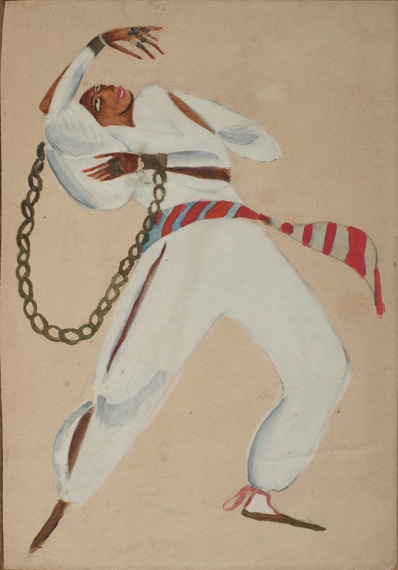 Ескіз костюму для сольного номера балета