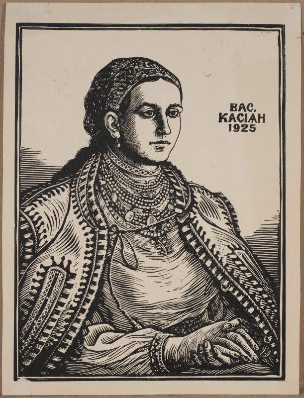 Портрет гуцулки