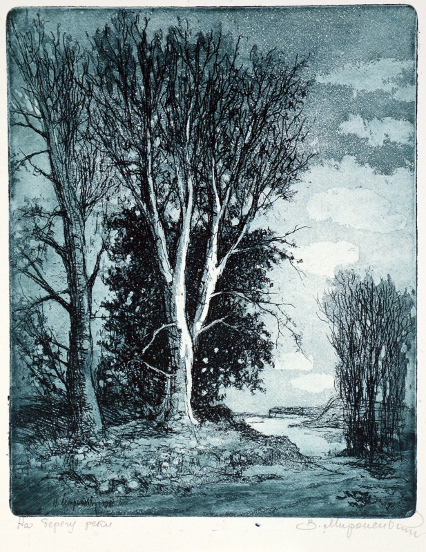 На березі річки