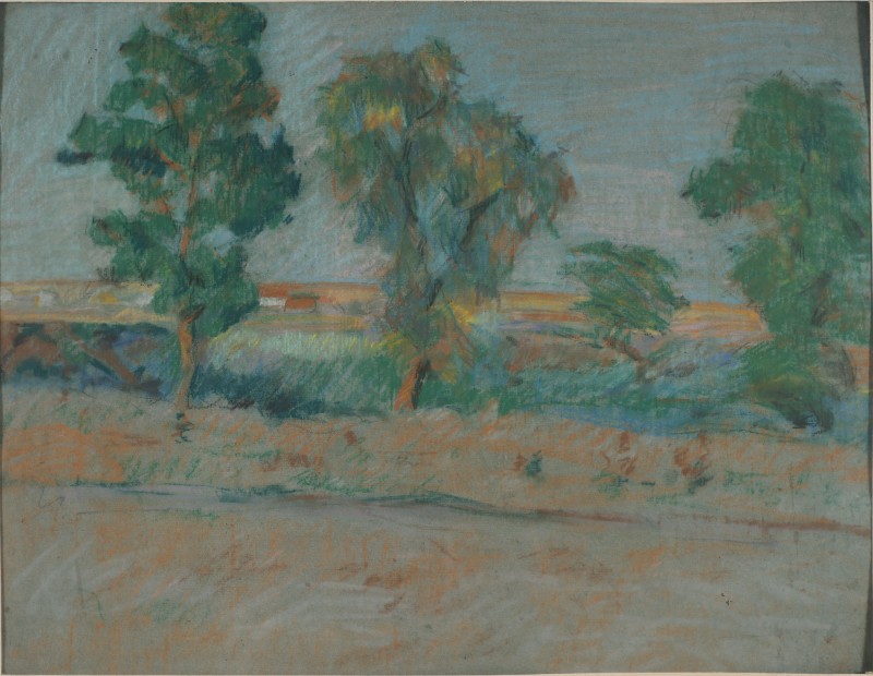 Пейзаж з деревами