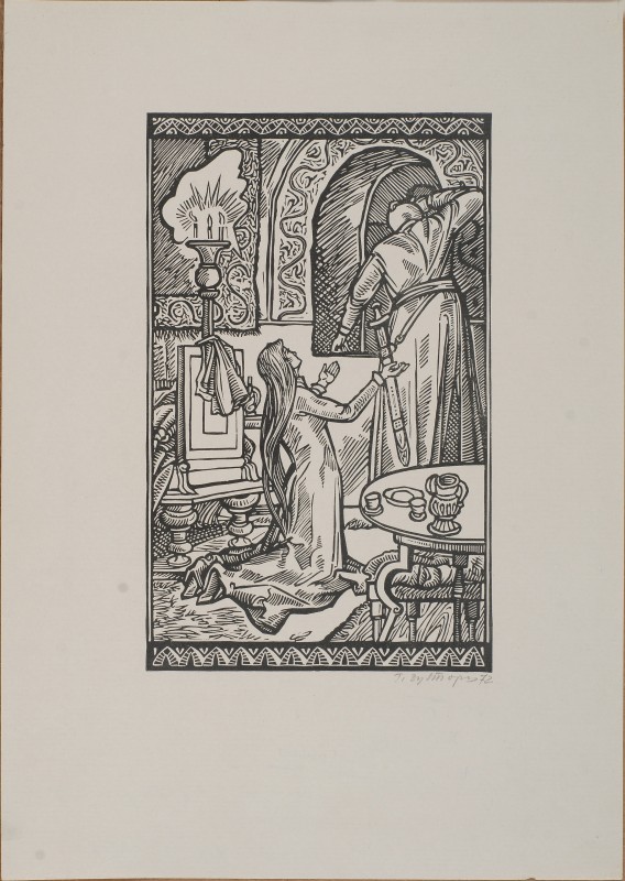 Розрив. Ілюстрація до роману С. Скляренка «Володимир»