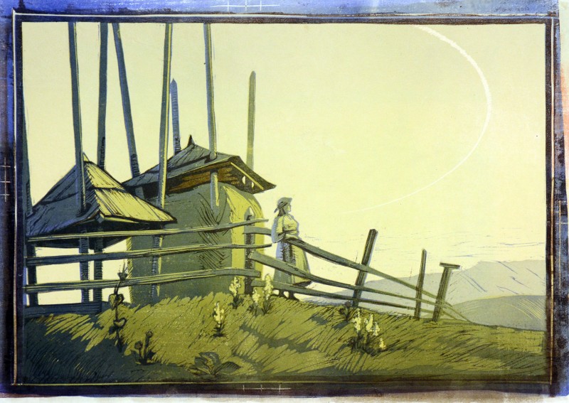 Гуцульщина. Пролетів реактивний