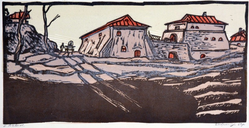 У Лихвані. Маєток Хрущова, де перебував Т. Шевченко