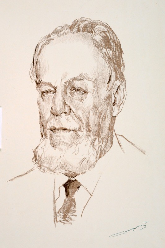 Портрет художника В. М. Батюшкова