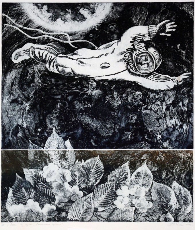 Весна. Із серії «Космічні офорти»