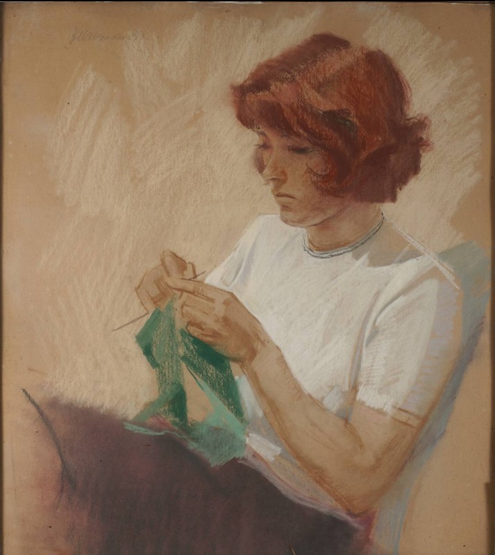 За в’язанням