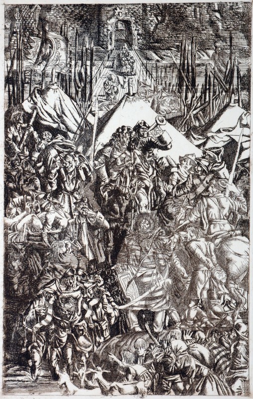 Марієнбург. Ілюстрація до роману О. Толстого «Петро Перший»