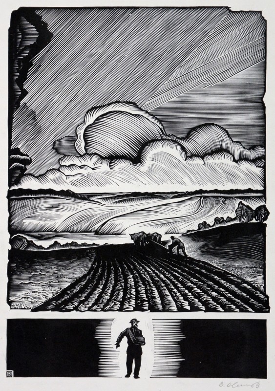 Ілюстрація до роману М. Стельмаха «Кров людська – не водиця»