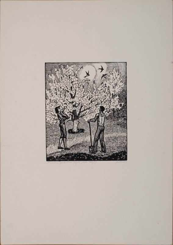 Ластівки прилетіли. З серії «Плин часу»