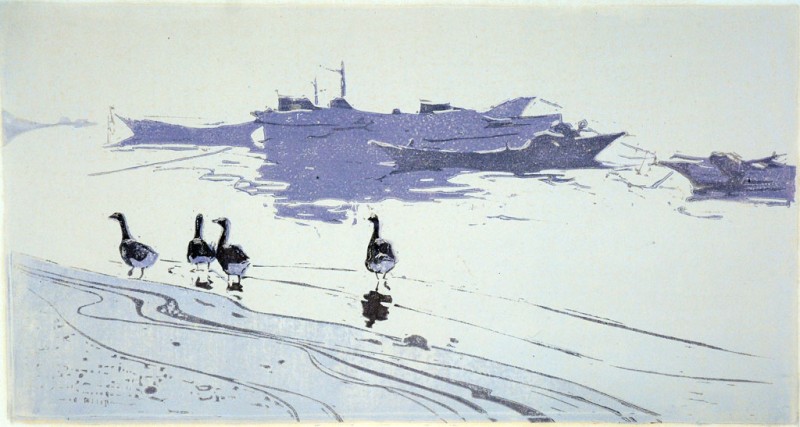 Ранок в селищі. Із серії «У рибалок Азову»