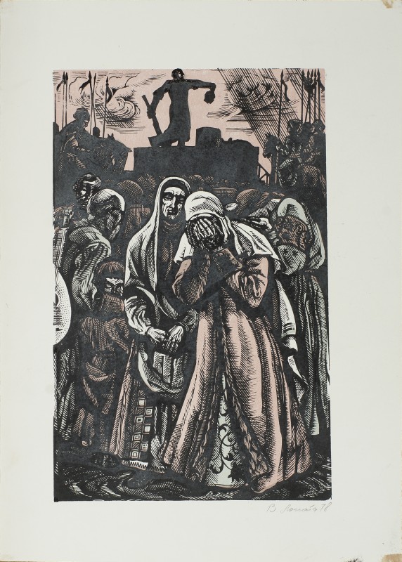 Страта Кочубея. Ілюстрація до поеми О. Пушкіна «Полтава»