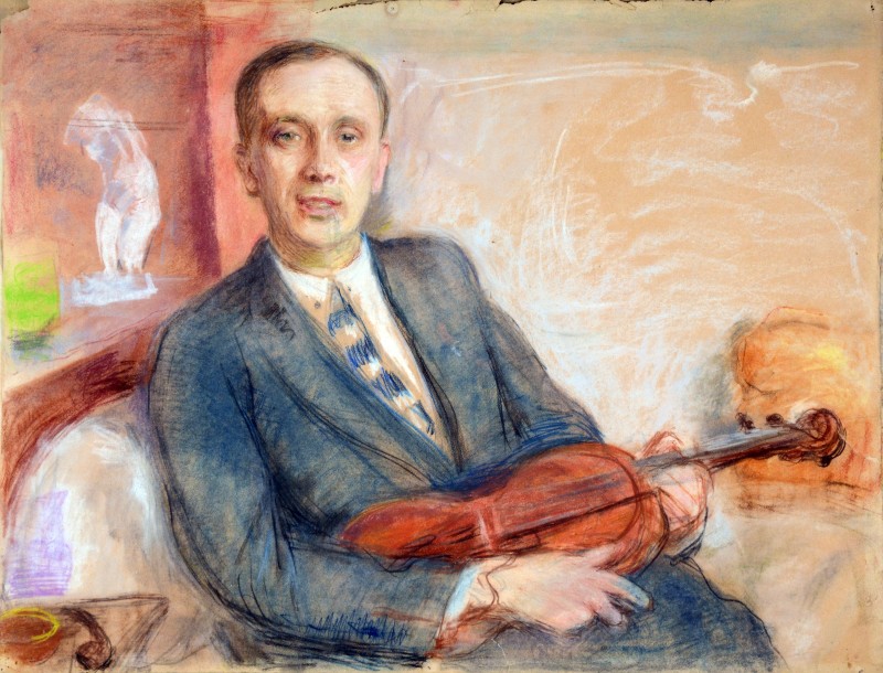 Портрет скрипаля