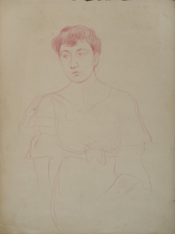 Начерк жіночої голови