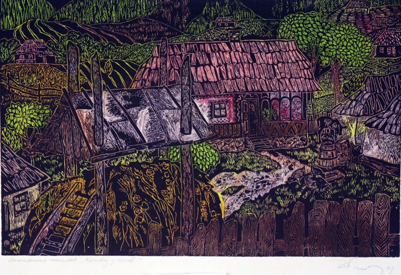 Краєвид у Космачі