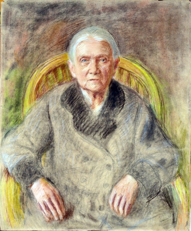 Портрет старенької