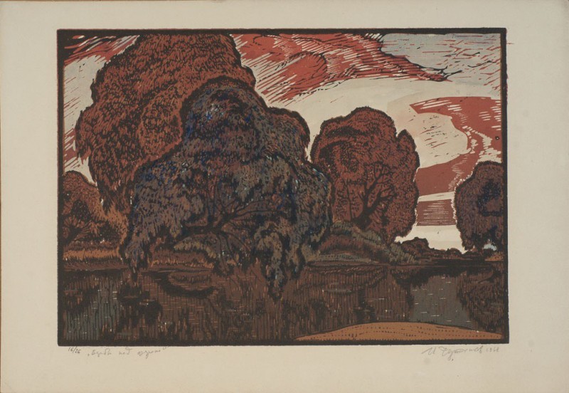 Верби над озером