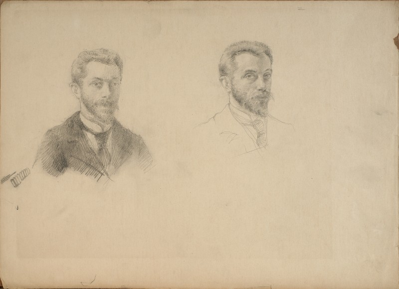 Автопортрети. Начерки