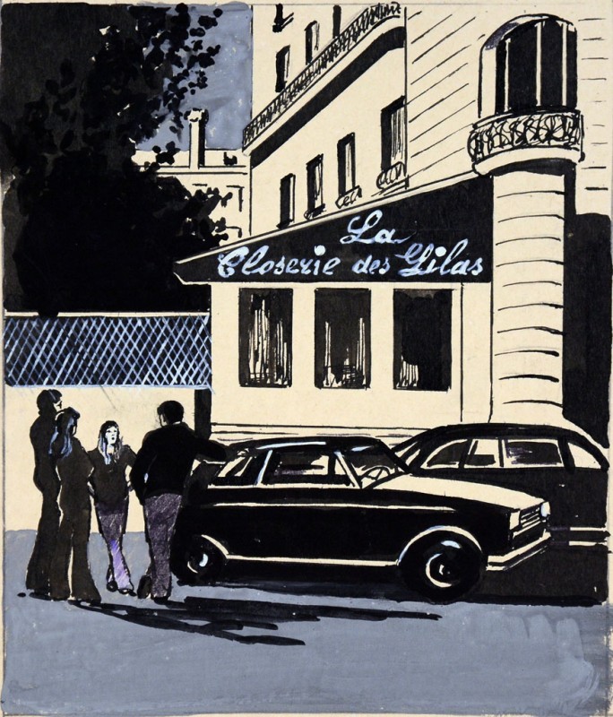 Париж. Кафе