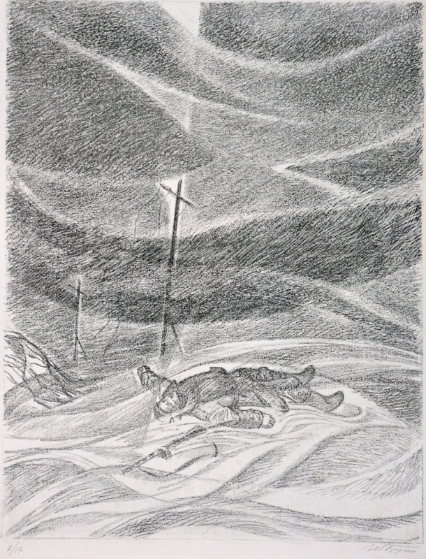 Смерть і воїн. Із серії «Памʼяті Твардовського»