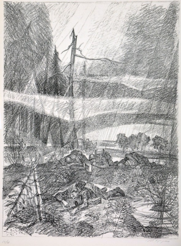 Бій в болоті. Із серії «Памʼяті Твардовського»