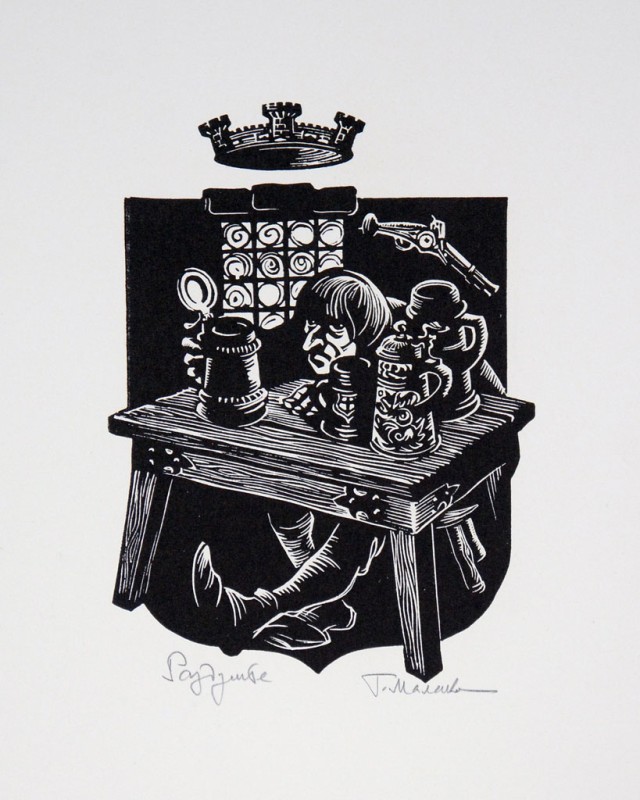 Роздуми. Із серії «Средньовічні сюжети»