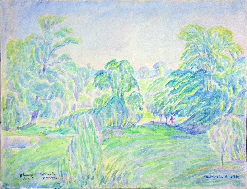 В Кончі-Озерній ясний ранок