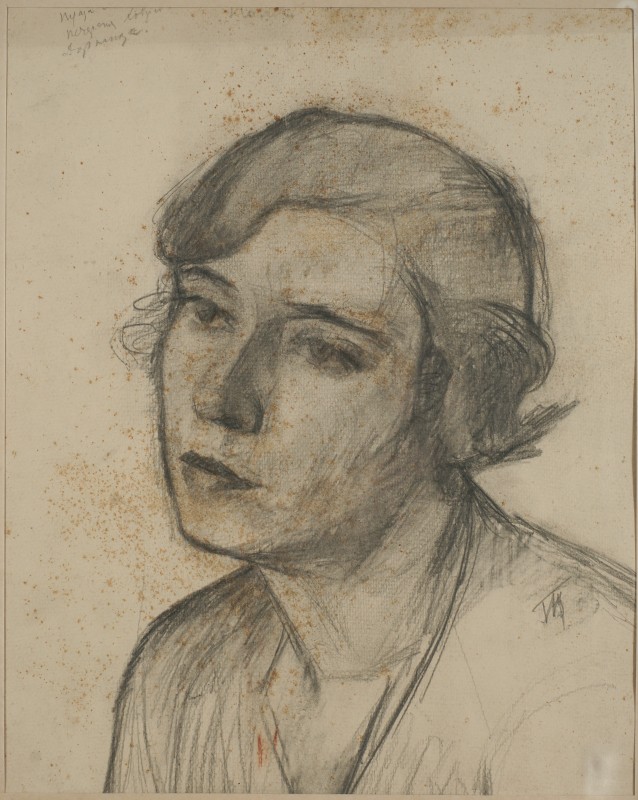 Малюнок голови жінки