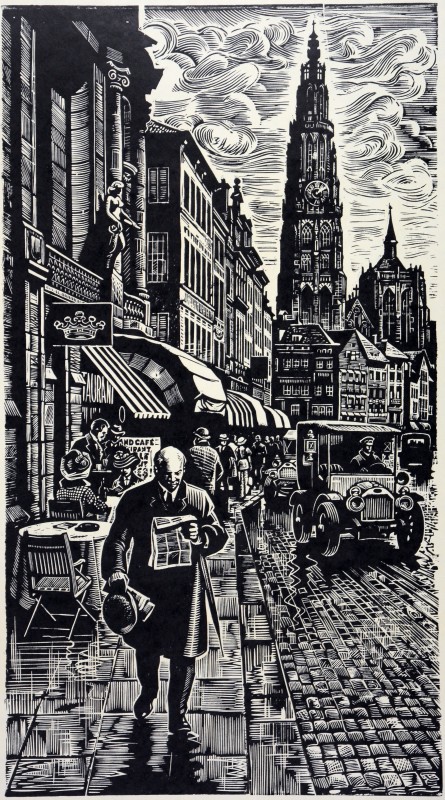 Свіжий номер. Антверпен. Із серії «В. І. Ленін за кордоном»