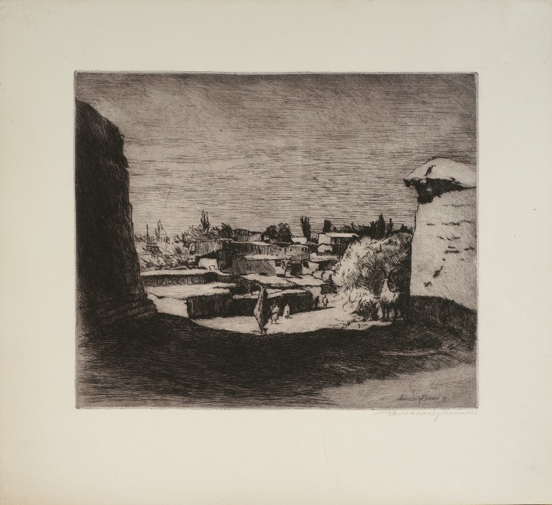 Середньоазіатський пейзаж