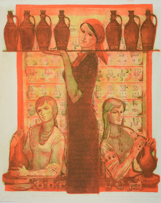 Дівчина з глечиками