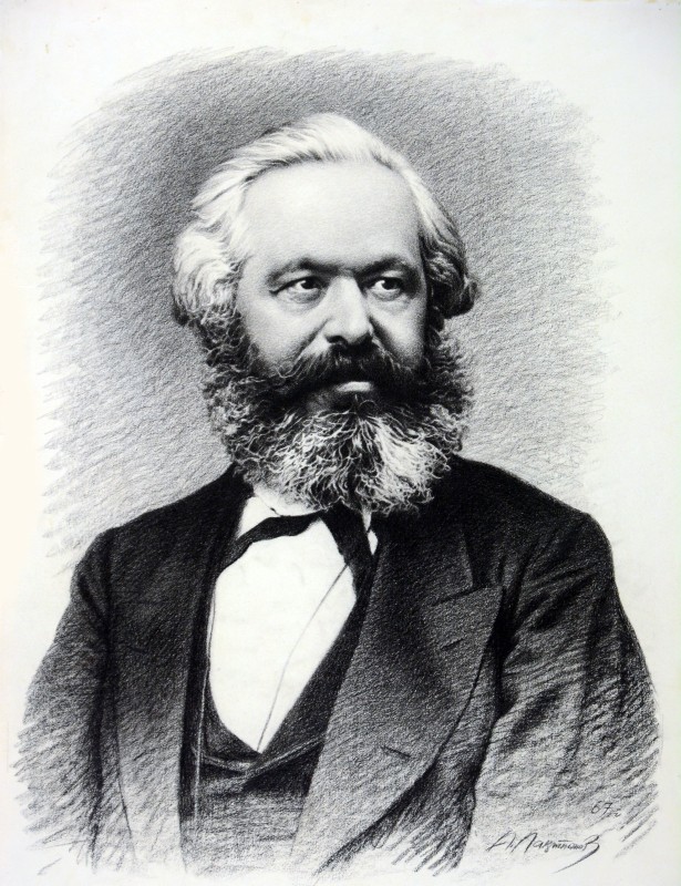 Портрет К. Маркса