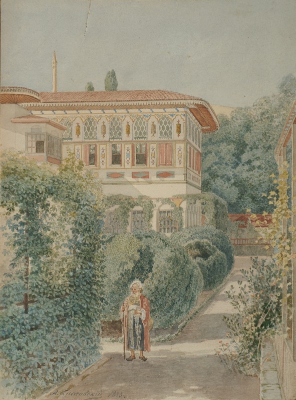 Алея палацового саду