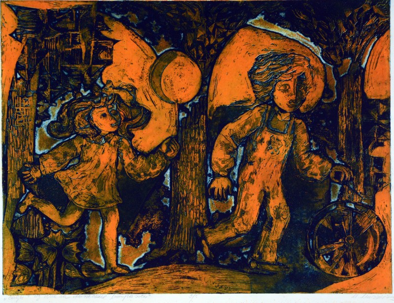 Сади. З циклу «Ризькі вітражі»