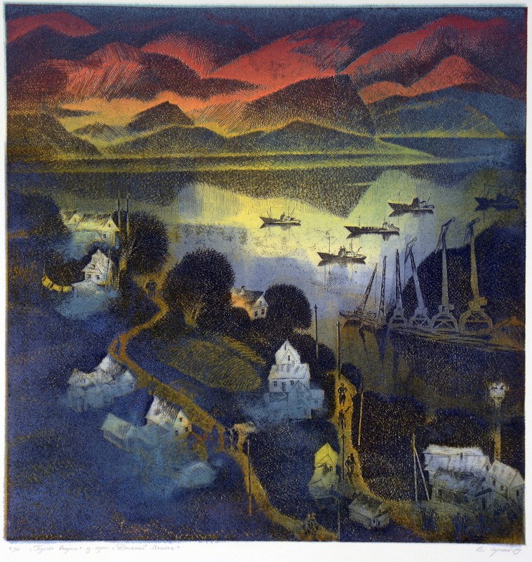 Бухта ввечері