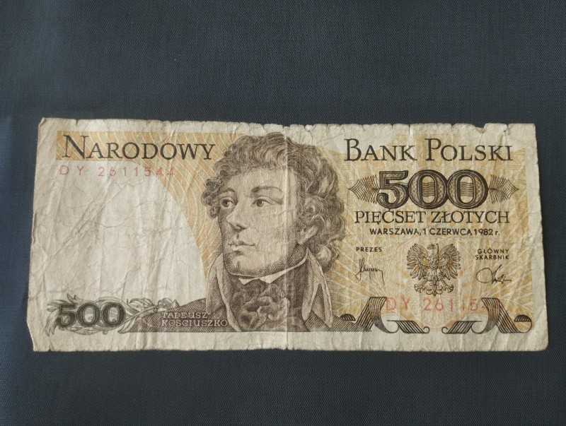 Грошовий знак PIECSET ZLOTYCH.