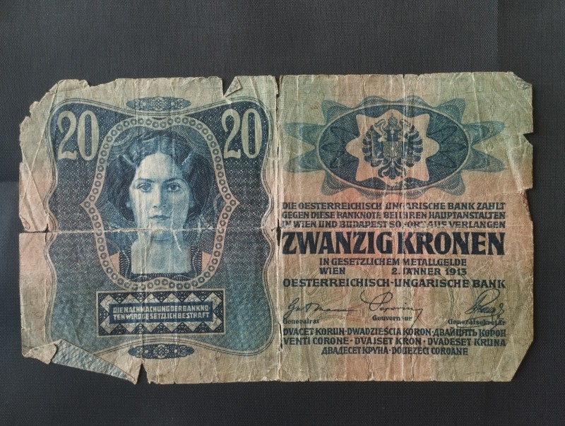 Грошова одиниця ZWANZIG KRONEW