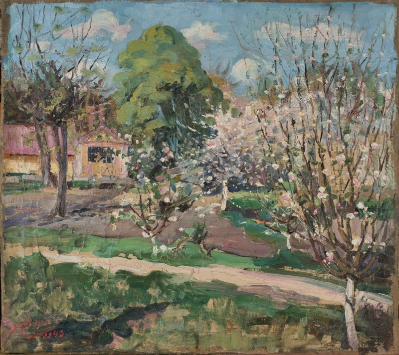 Квітуча яблуня