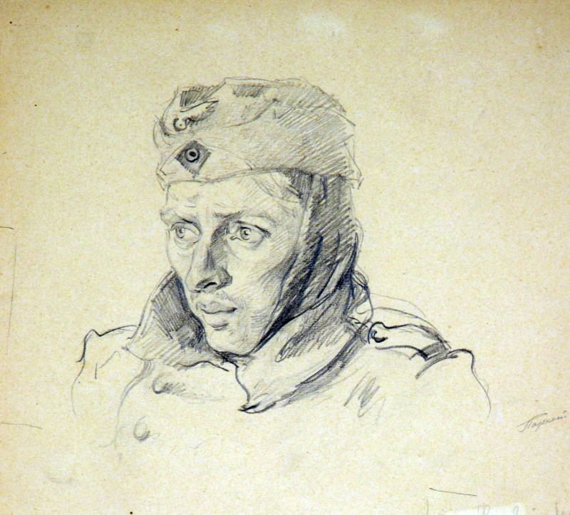 Малюнок із серії «Полонені німці»