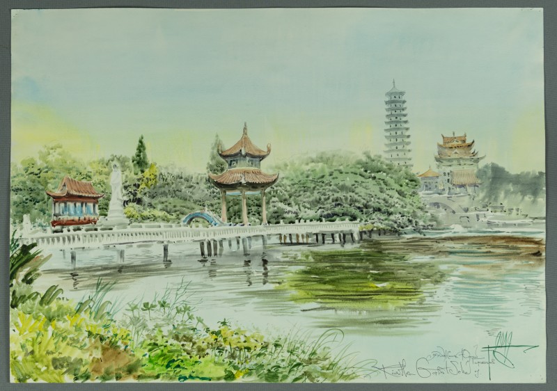 Картина "Весна в Піднебесній"